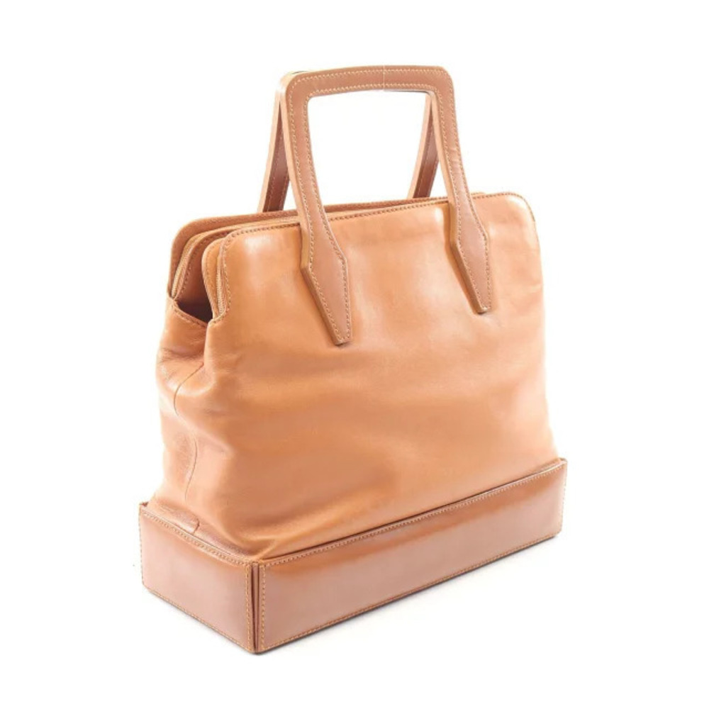 Loewe Handbag Brown Leather Brown